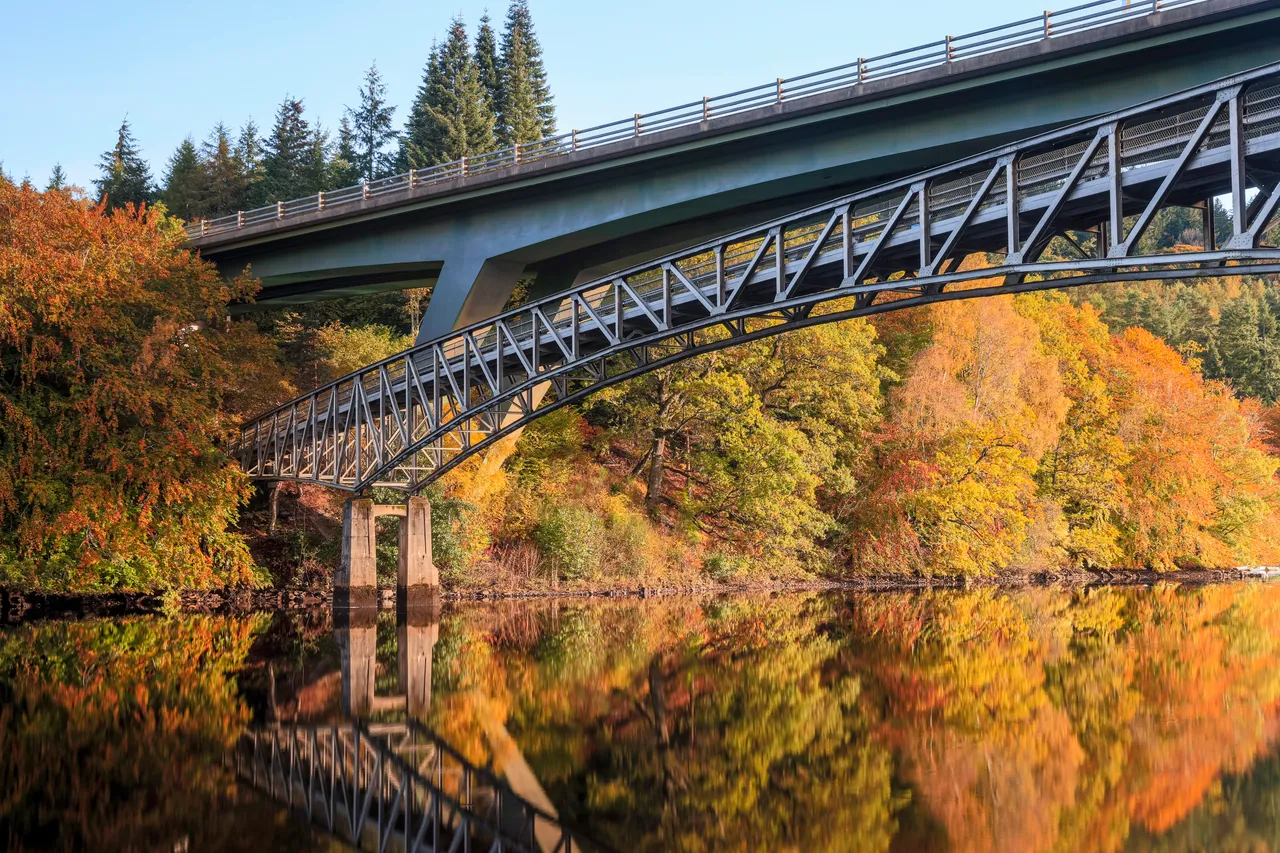 Clunie Footbridge, Loch Faskally