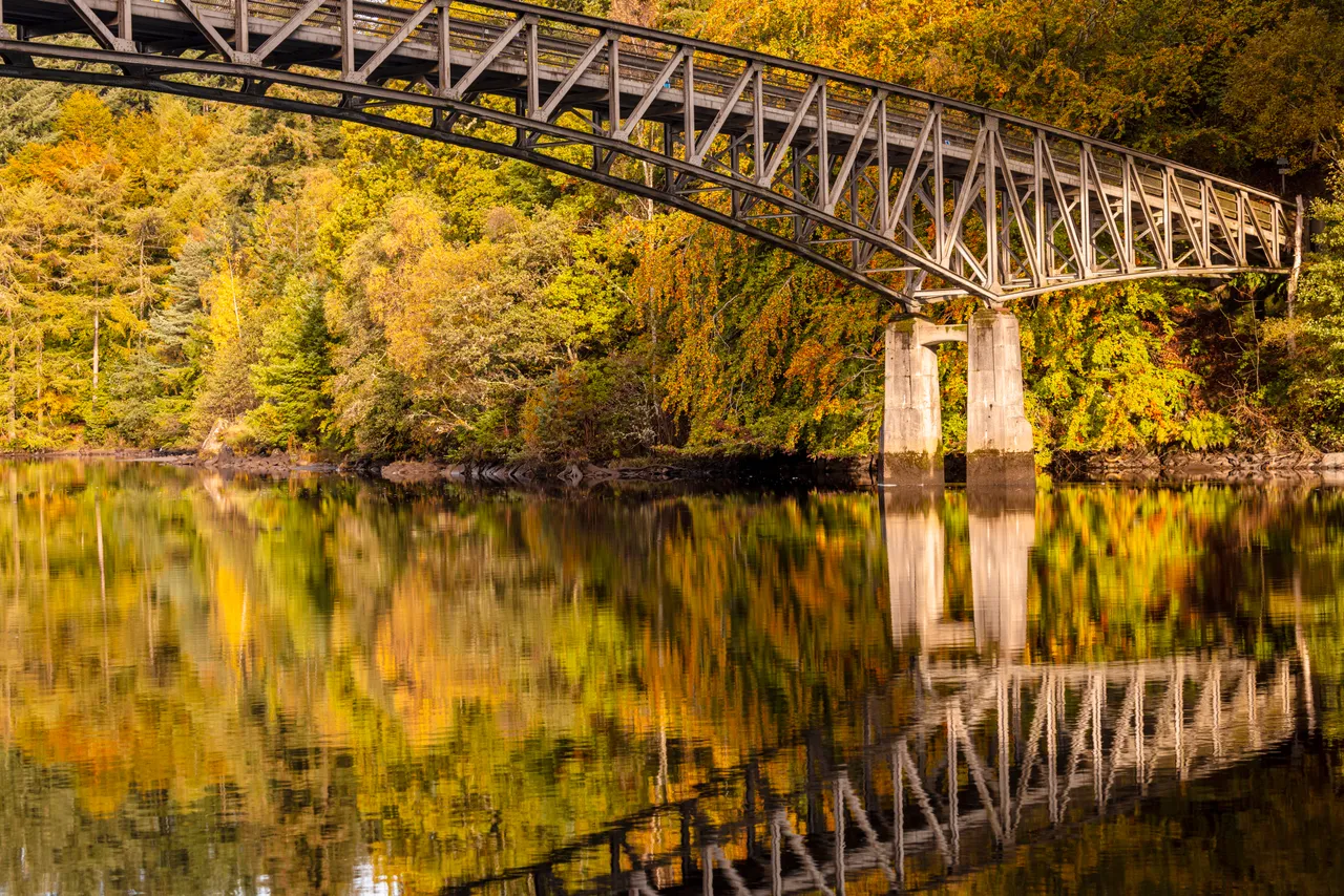 Clunie Footbridge, Loch Faskally