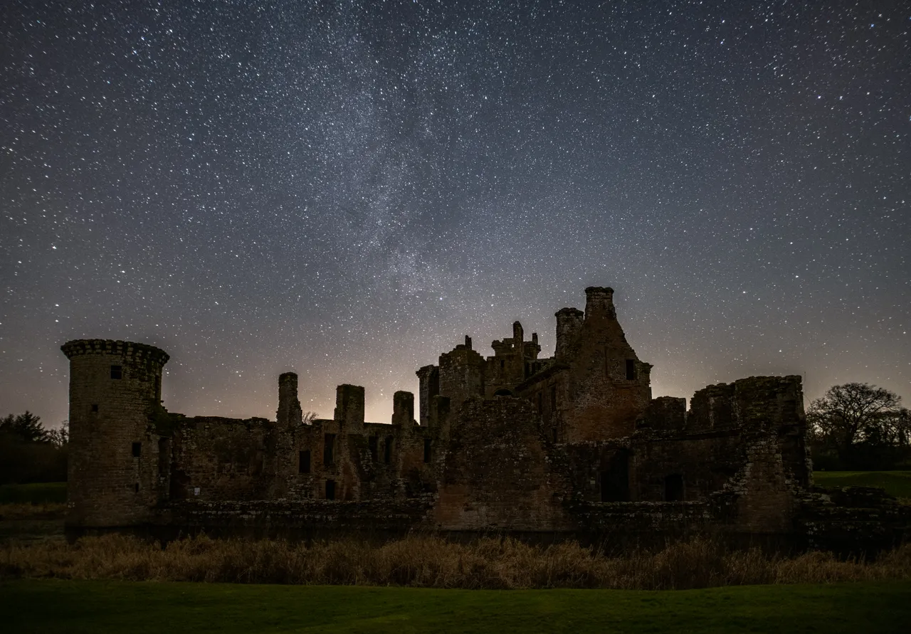 Milky Way over Caerlaverock