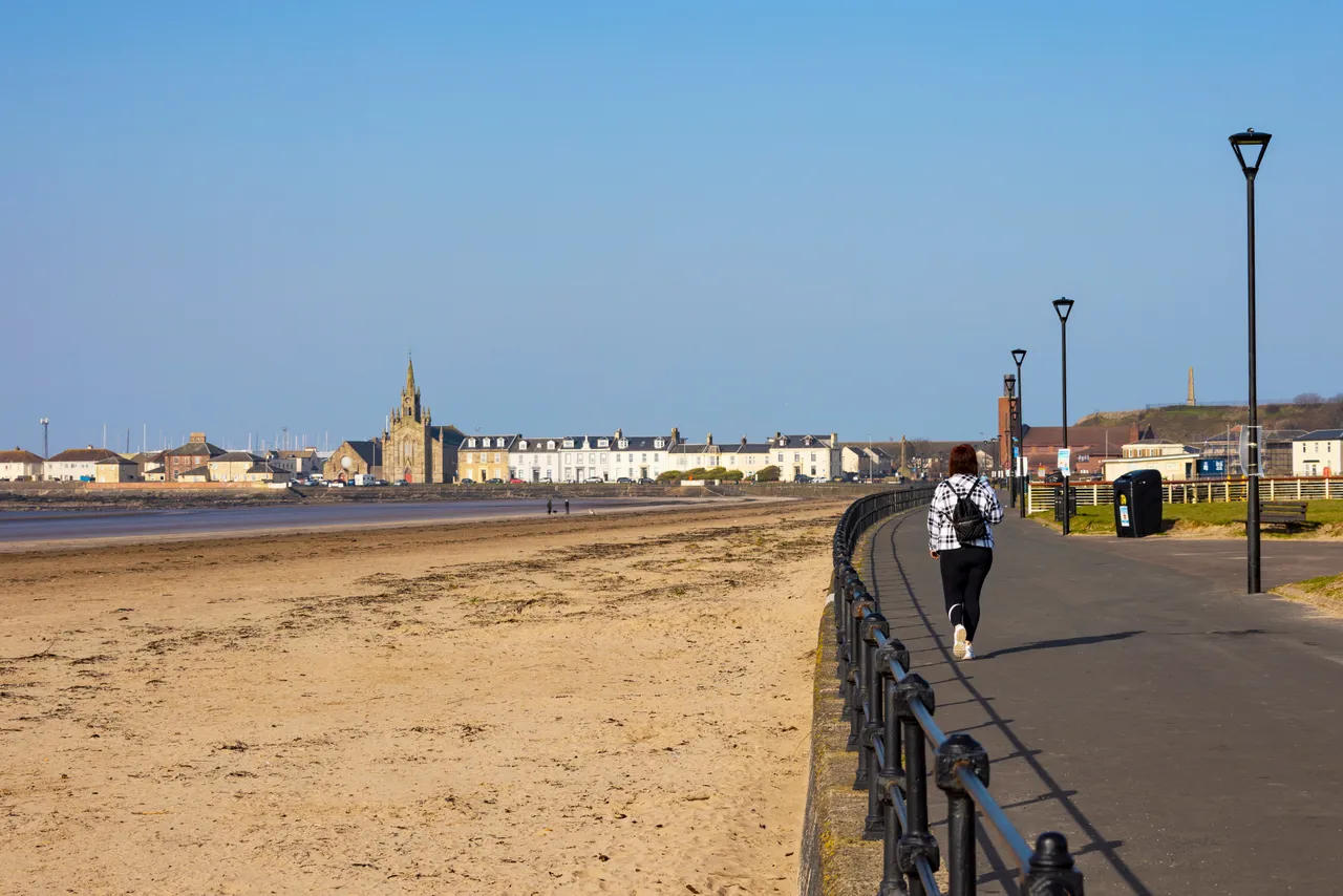 Saltcoats Beach