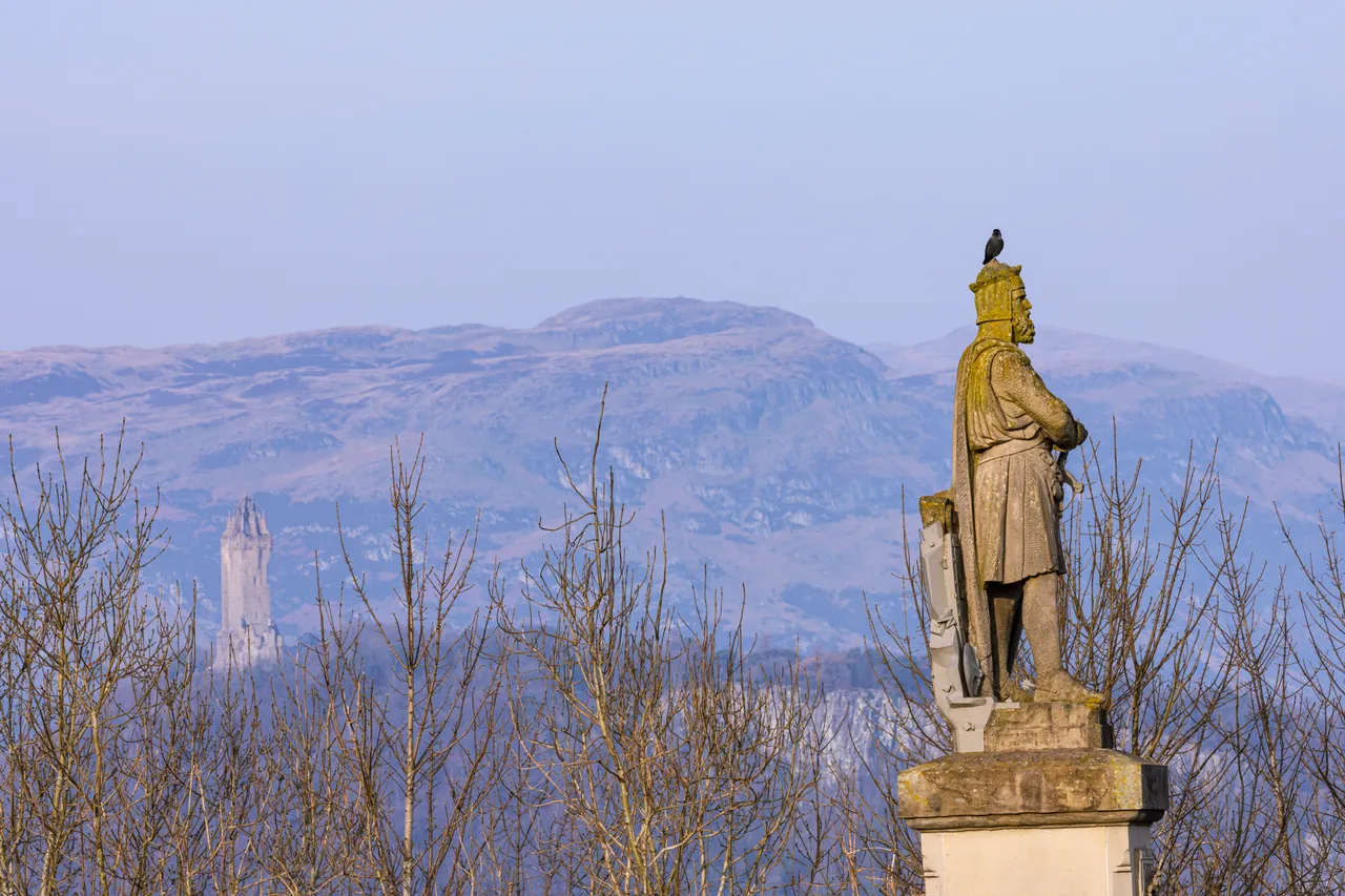 Robert the Bruce Statue, Stirling Castle Esplanade