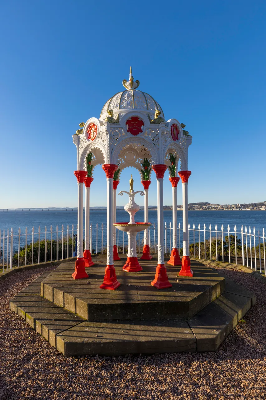 Blyth Fountain in Newport-on-Tay