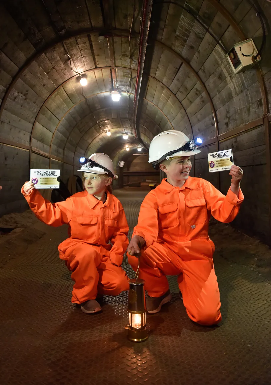 Launch of Great Days Out at the National Mining Museum Scotland