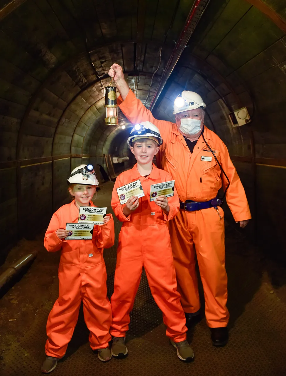 Launch of Great Days Out at the National Mining Museum Scotland