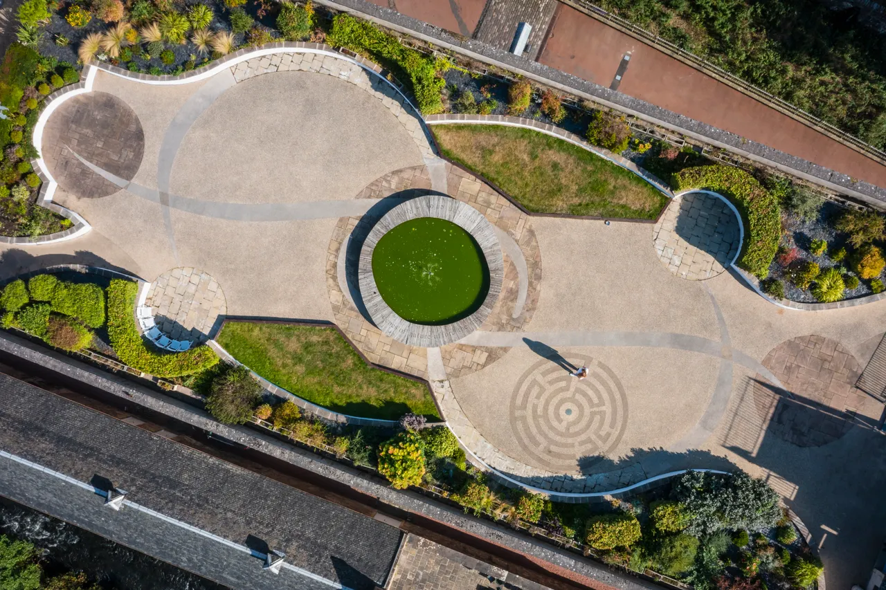 New Lanark Roof Garden