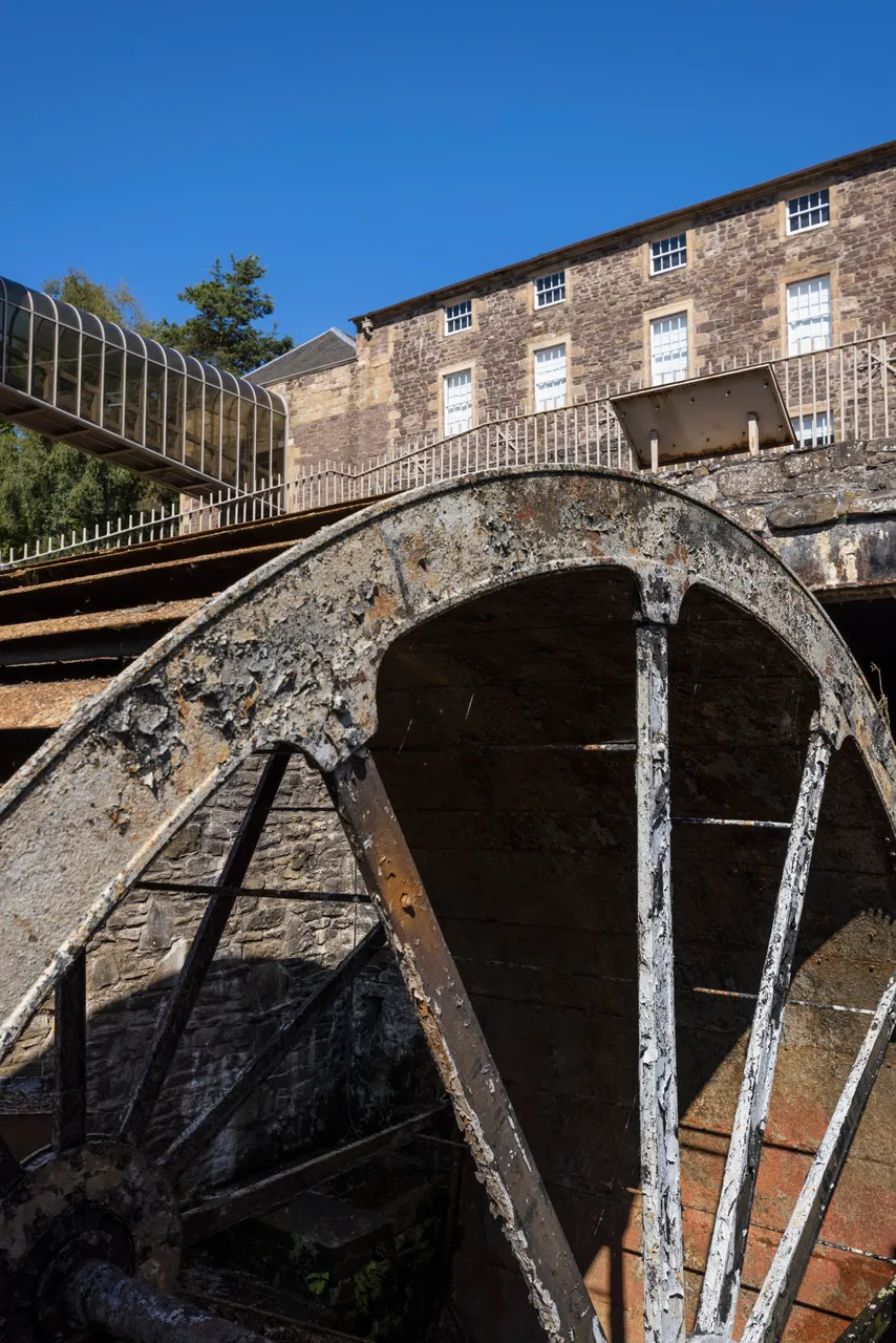 Mill 3 Water Turbine, New Lanark