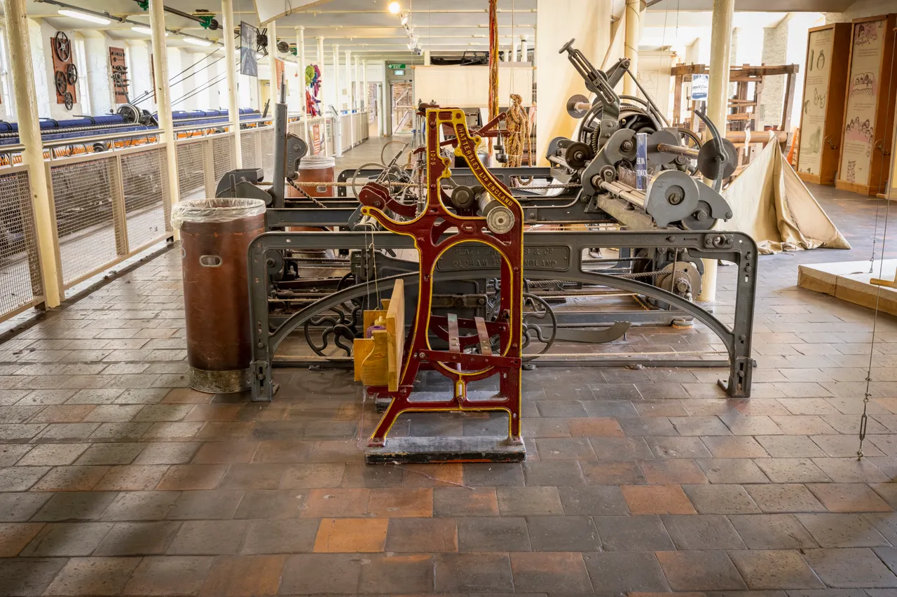 Mill 3 Machinery Exhibit – New Lanark