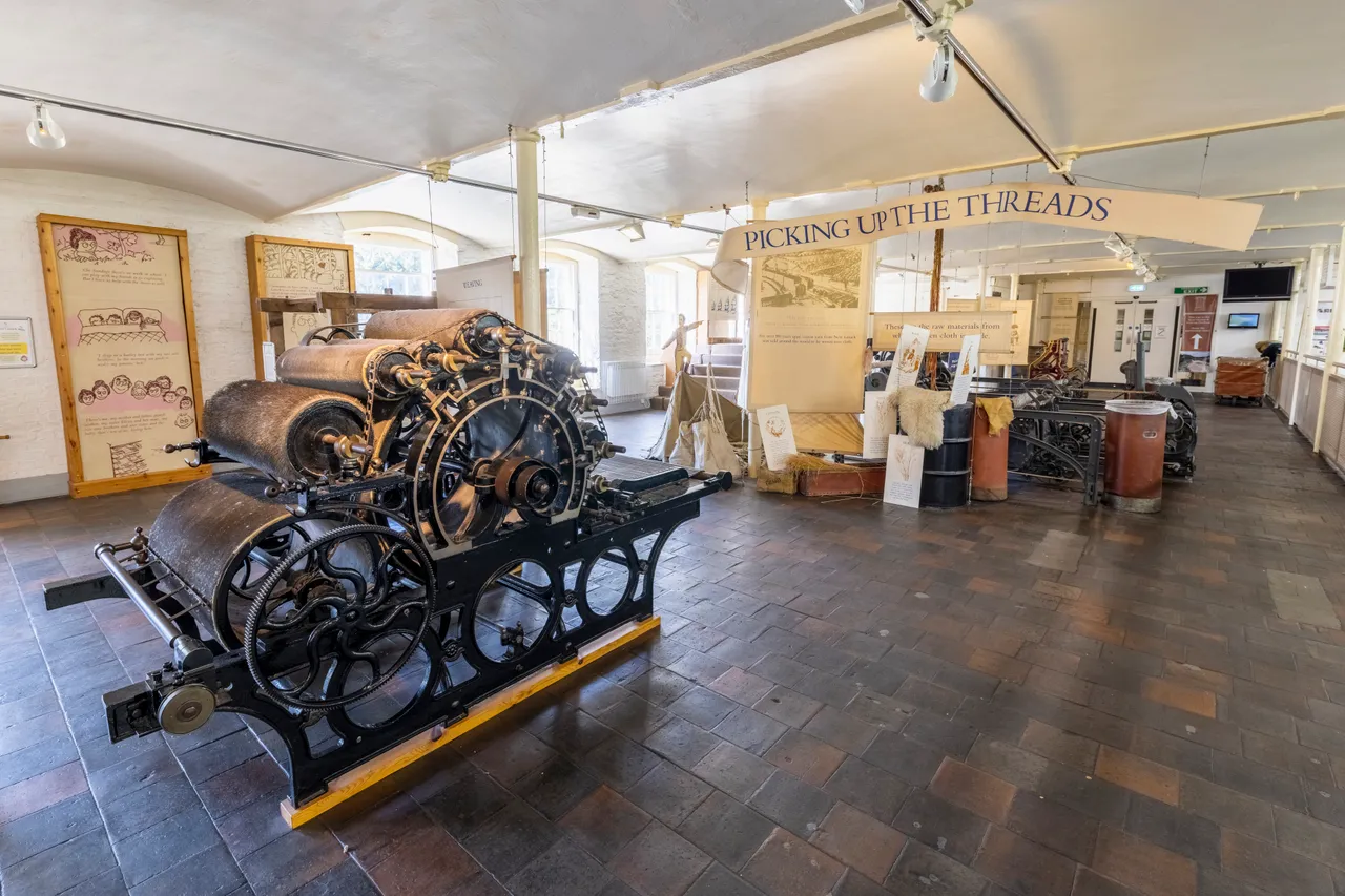 Mill 3 Machinery Exhibit – New Lanark