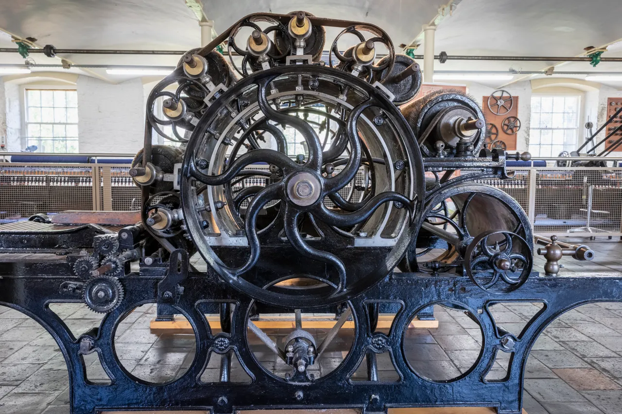 Mill 3 Machinery Exhibit – New Lanark