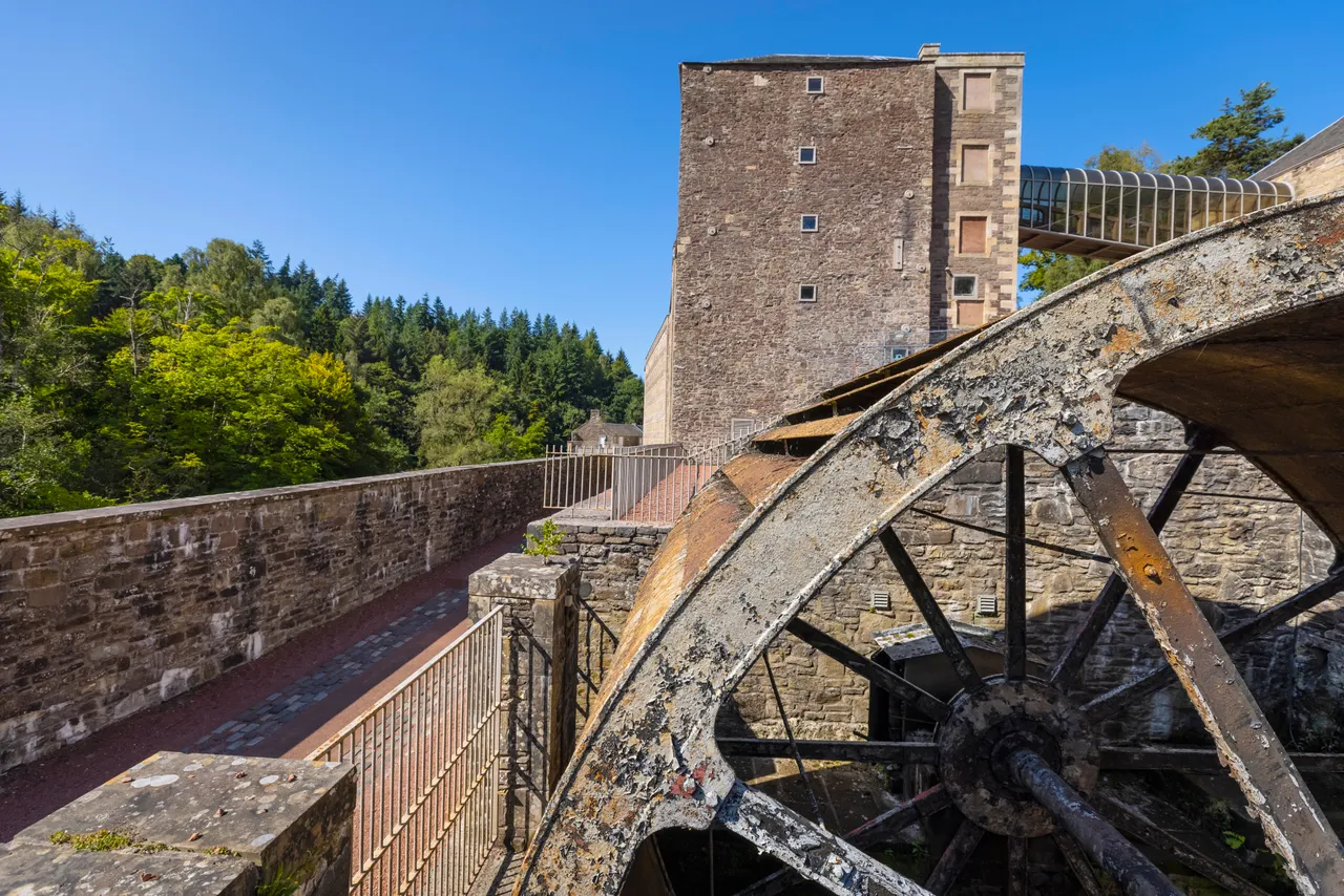 Mill 3 Water Turbine, New Lanark