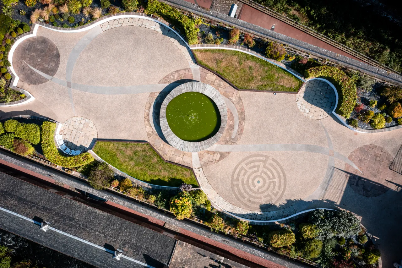 New Lanark Roof Garden