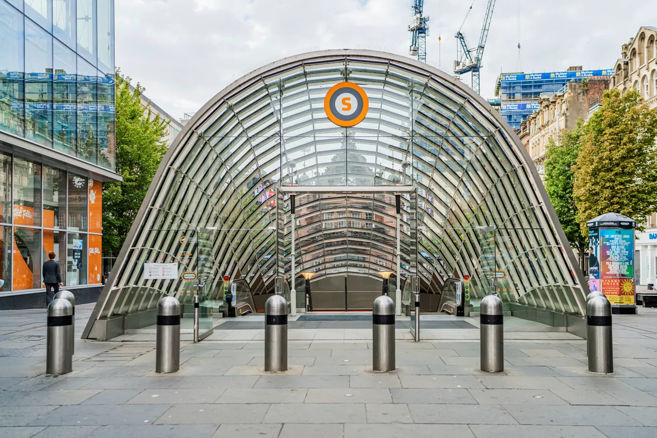 St Enoch Subway Station