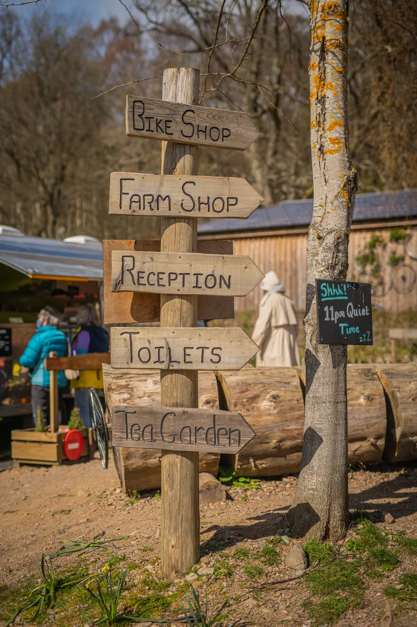 Gorse Cafe at Comrie Croft
