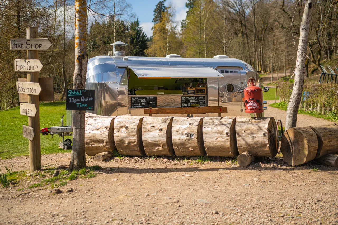 Gorse Cafe at Comrie Croft