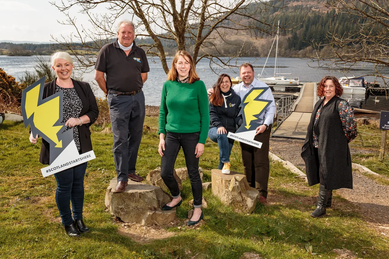 Tourism reopening event at the Galloway Activity Centre