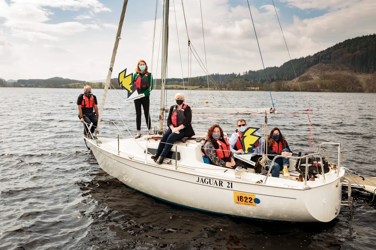 Tourism reopening event at the Galloway Activity Centre