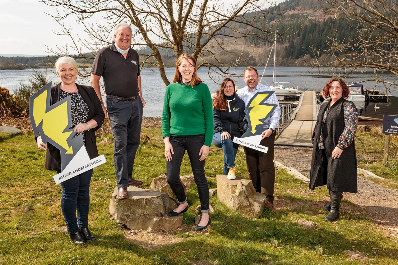 Tourism reopening event at the Galloway Activity Centre