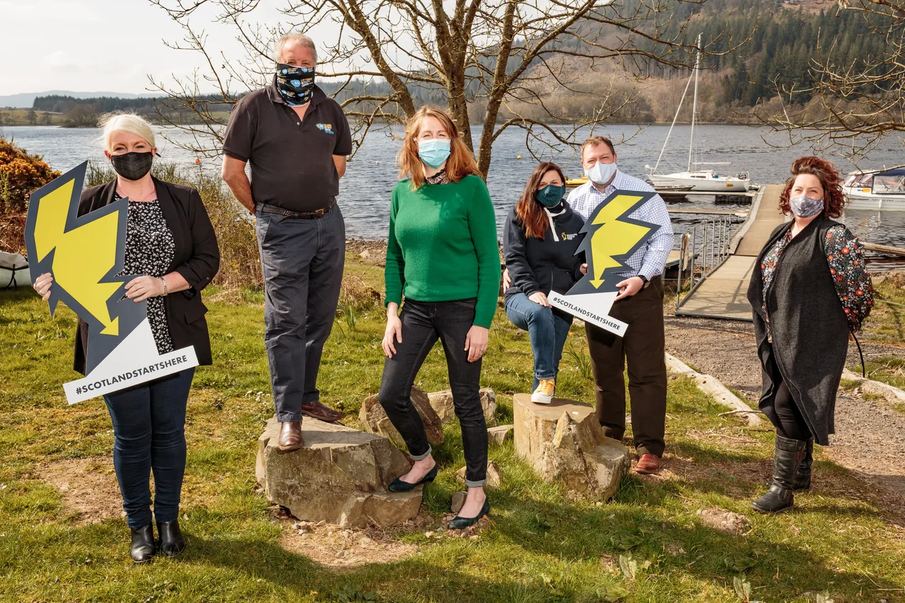 Tourism reopening event at the Galloway Activity Centre