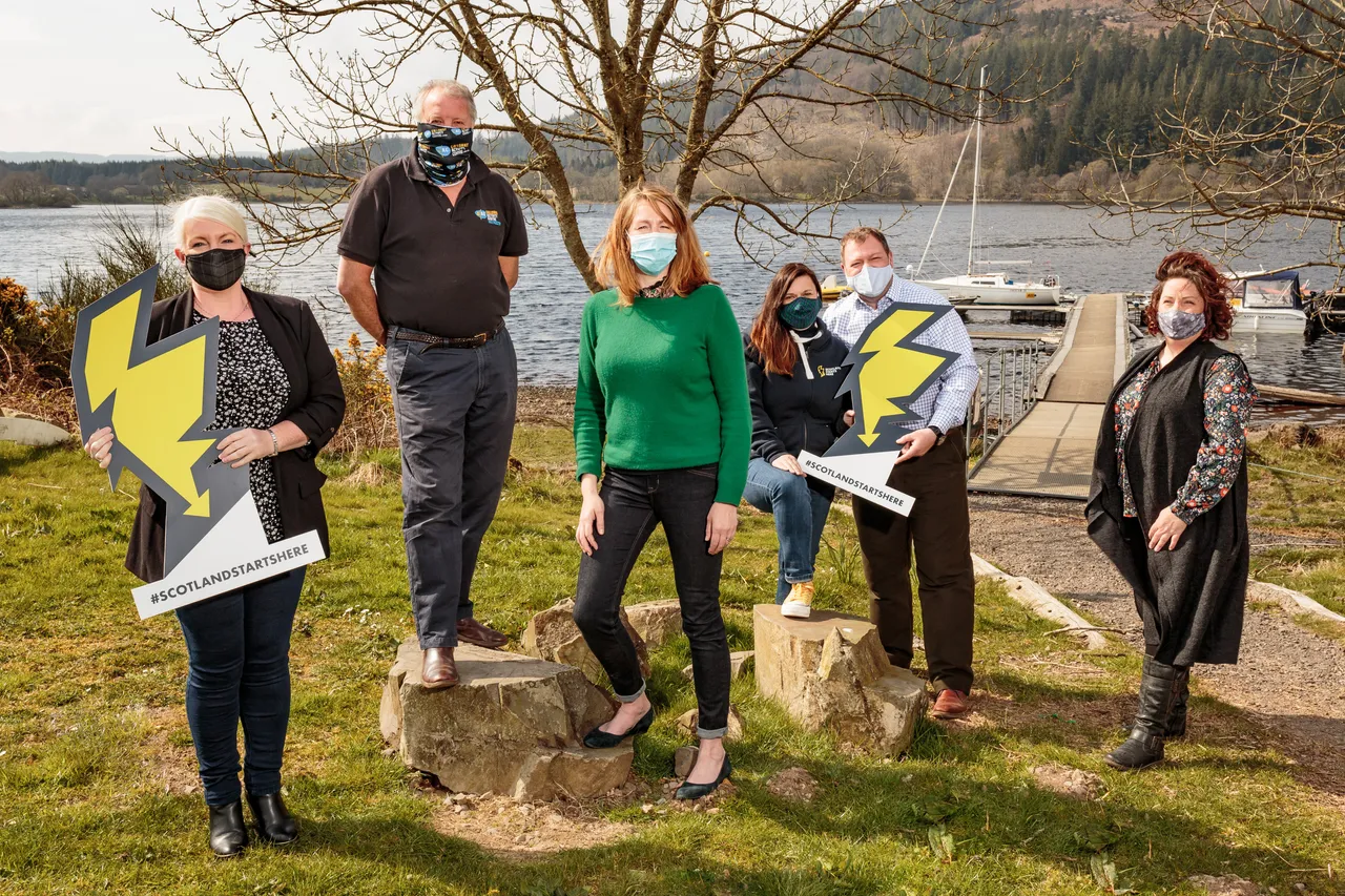 Tourism reopening event at the Galloway Activity Centre