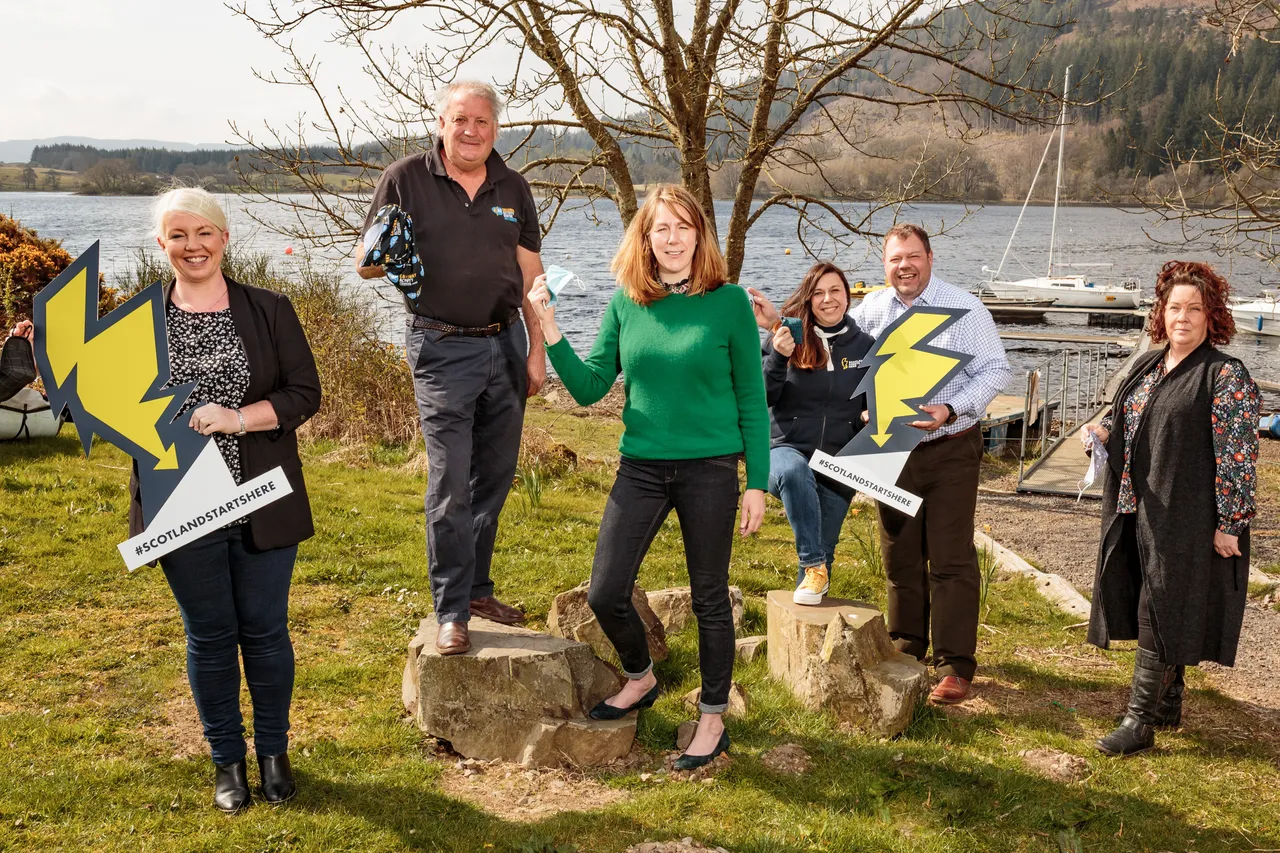 Tourism reopening event at the Galloway Activity Centre