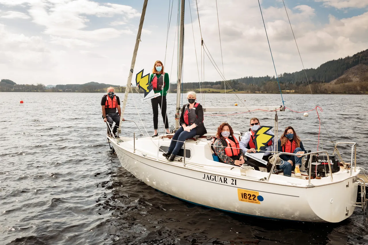 Tourism reopening event at the Galloway Activity Centre