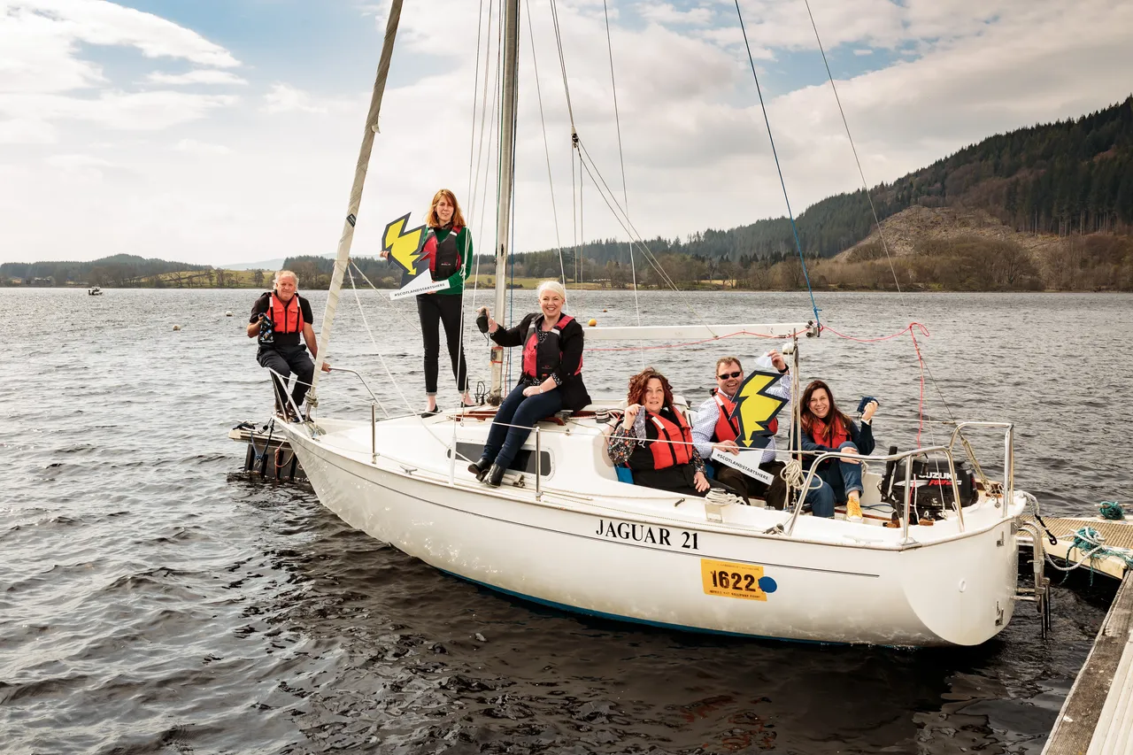 Tourism reopening event at the Galloway Activity Centre
