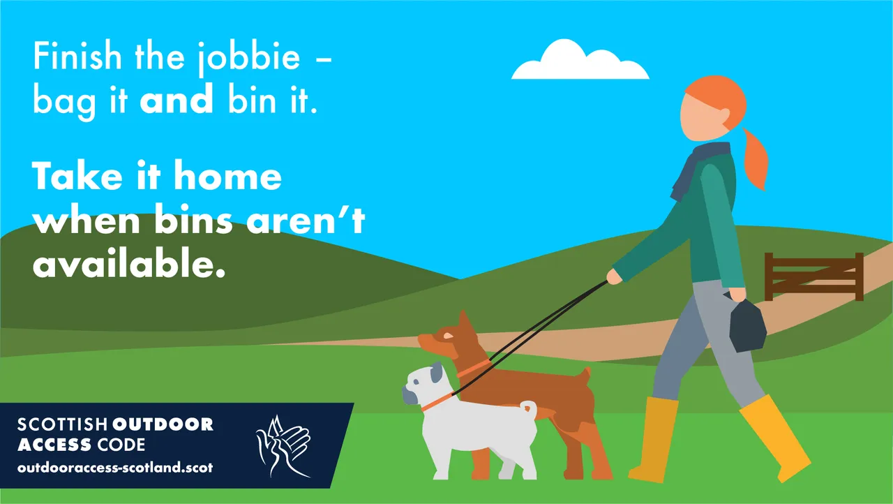 Scottish Outdoor Access Code: Dog Fouling
