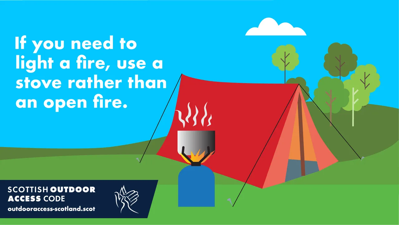 Scottish Outdoor Access Code: Camping advice