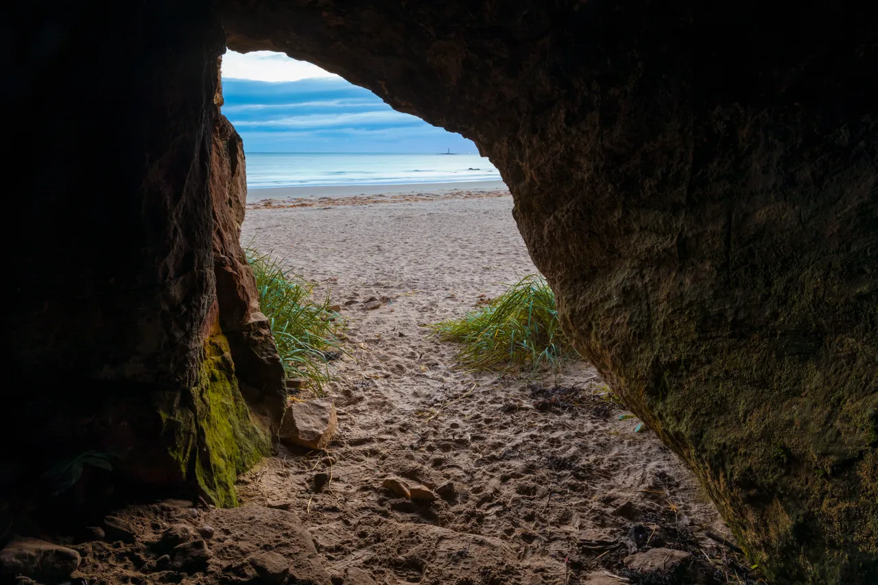 Covesea Lighthouse Cave