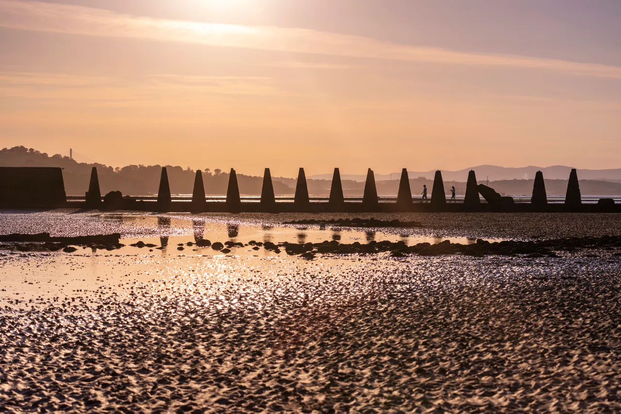 Cramond Island causeway