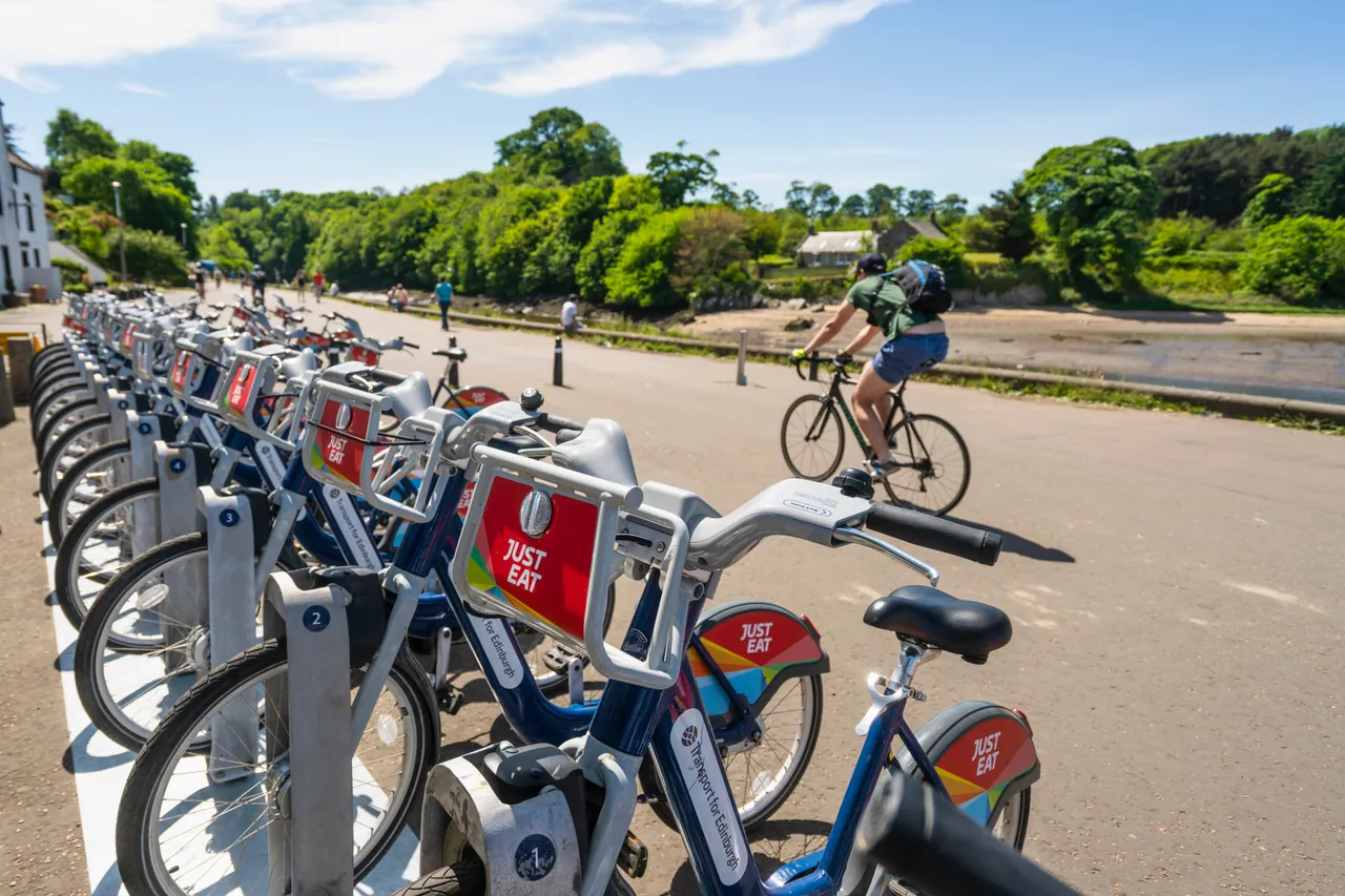 Cramond Cycle Hire Station