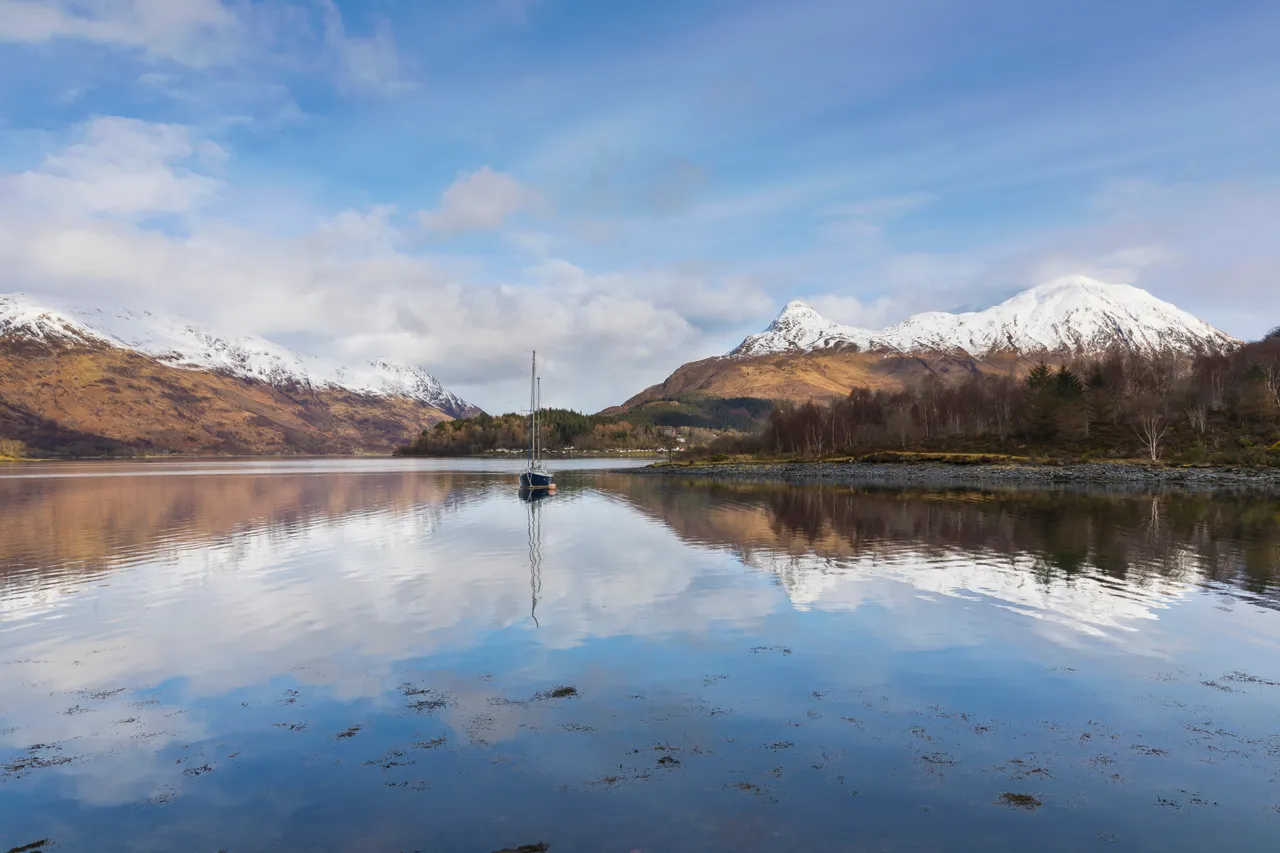 Loch Leven (Highlands) and Pap of Glencoe