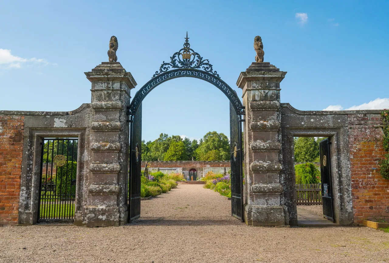 Walled Garden, Glamis Castle