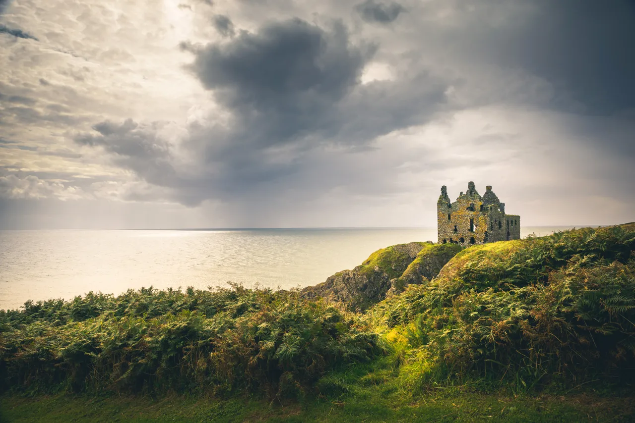 Dunskey Castle