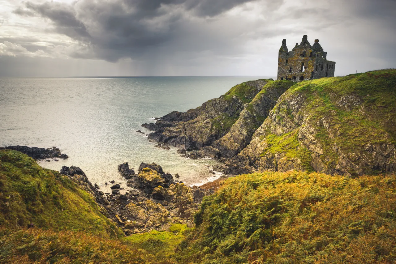 Dunskey Castle