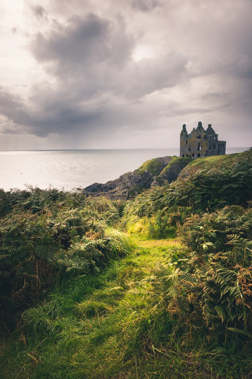 Dunskey Castle