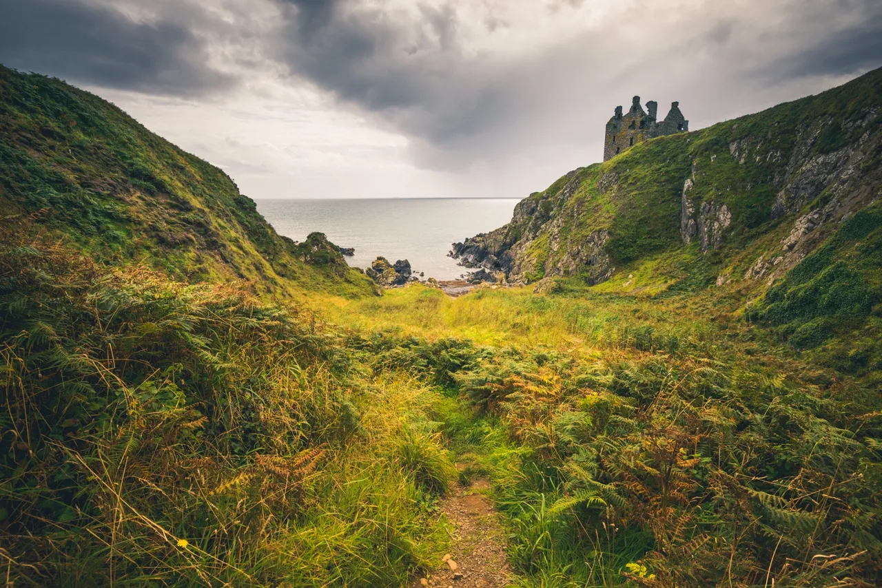 Dunskey Castle