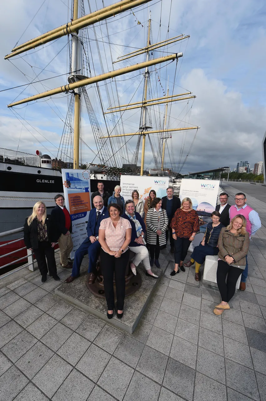 Photo Call For West Coast Waters Visitscotland Growth Fund Campaign