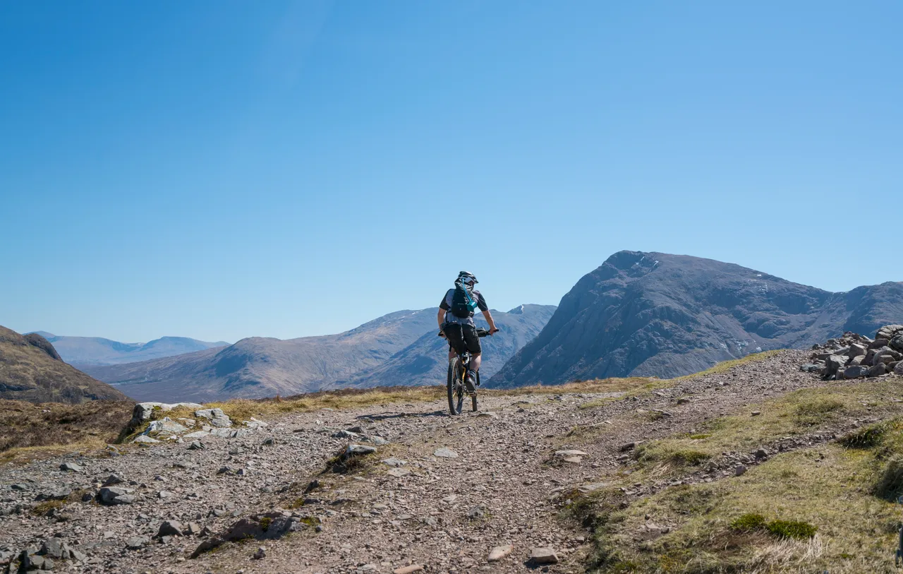Mountain Biker, Kinlochleven