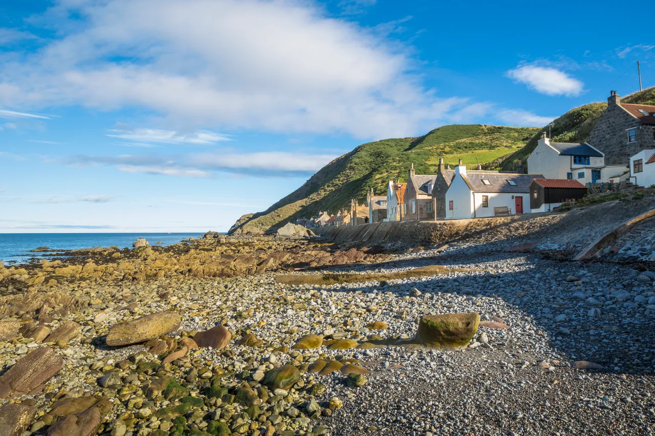 Crovie Harbour