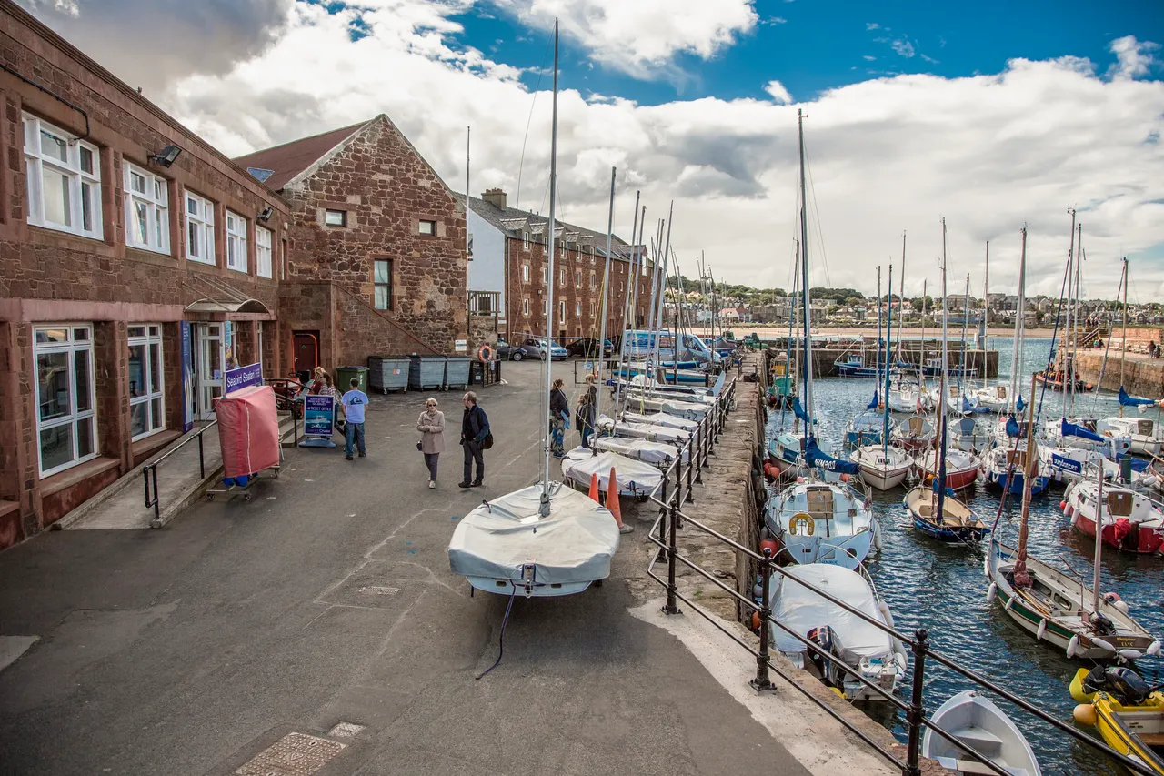 North Berwick harbour