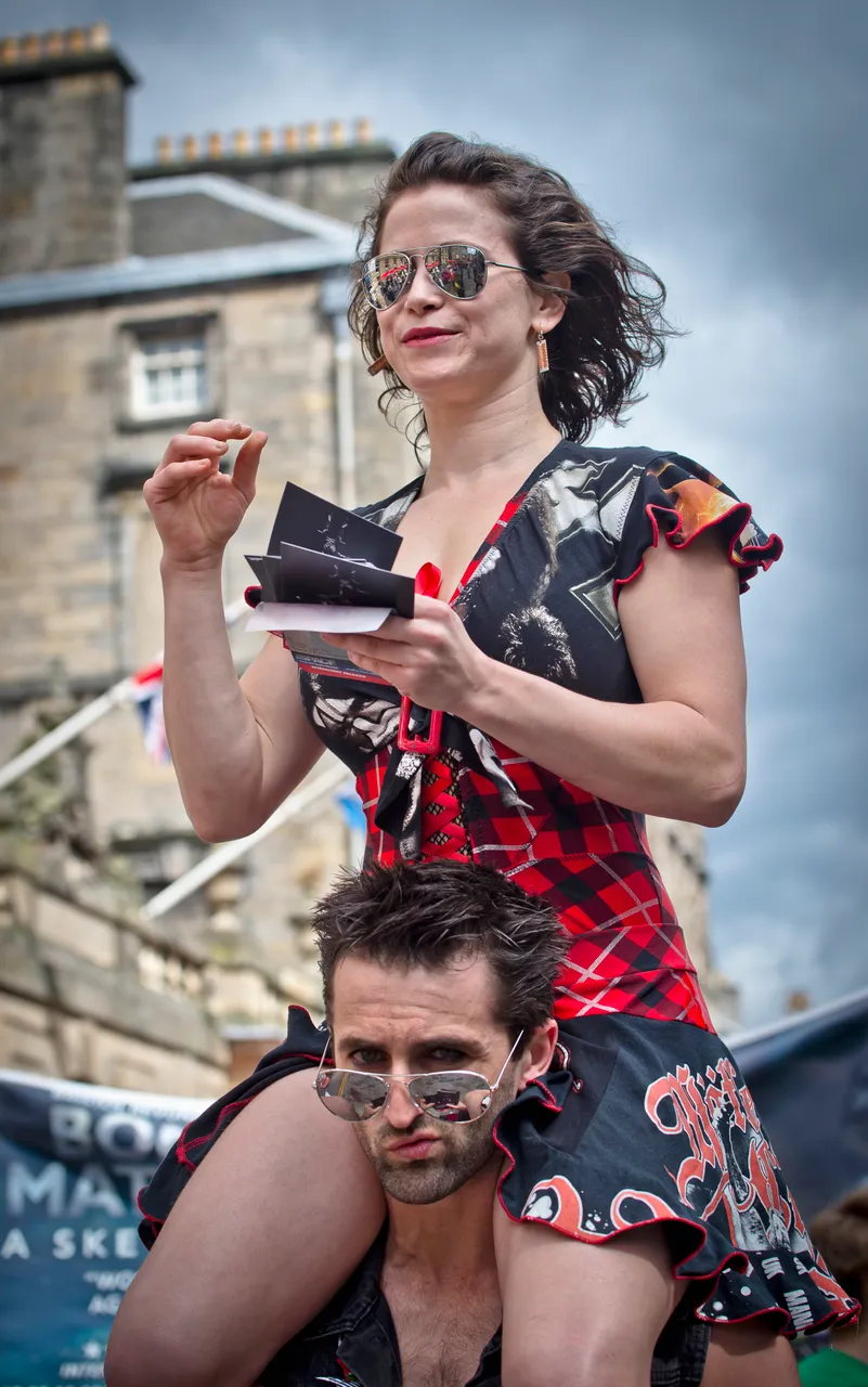 Fringe Street Performer