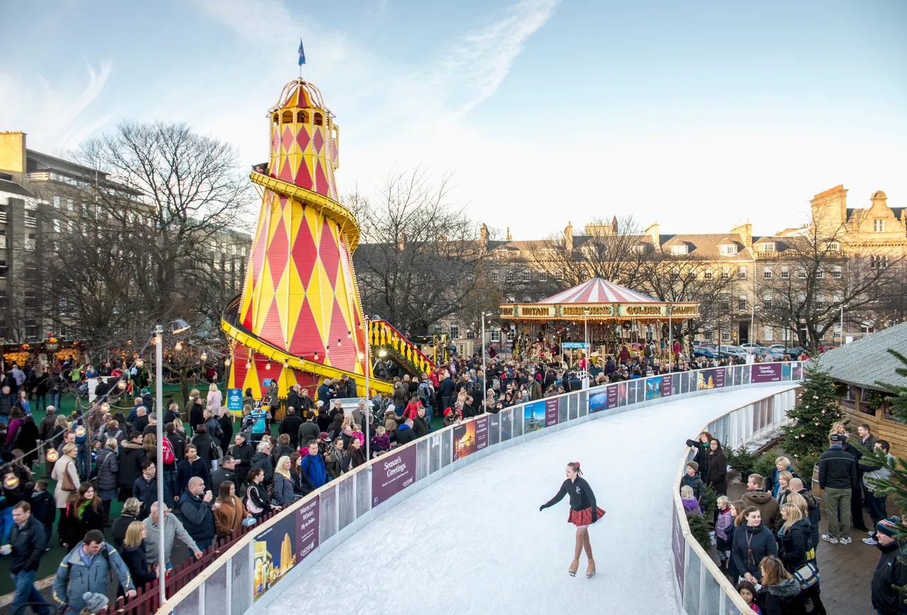 St Andrew Square Ice Rink