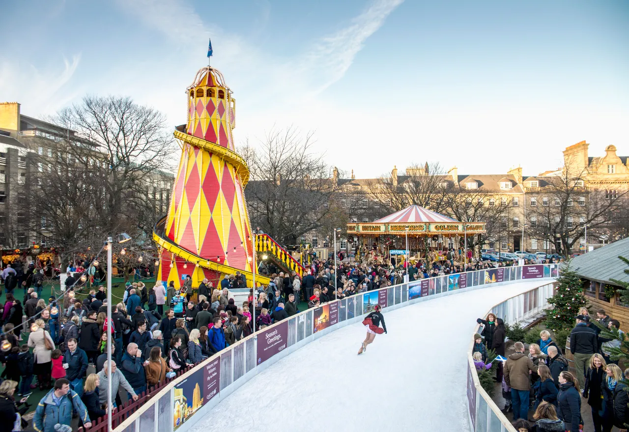 St Andrew Square Ice Rink
