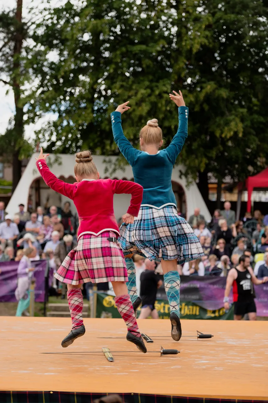 Highland dancing