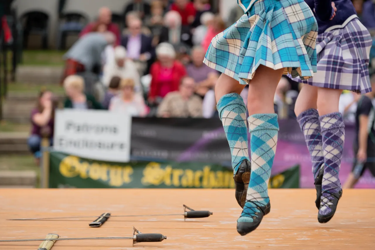 Highland dancing