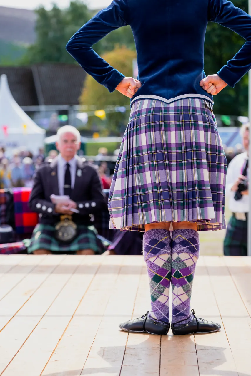 Highland dancing