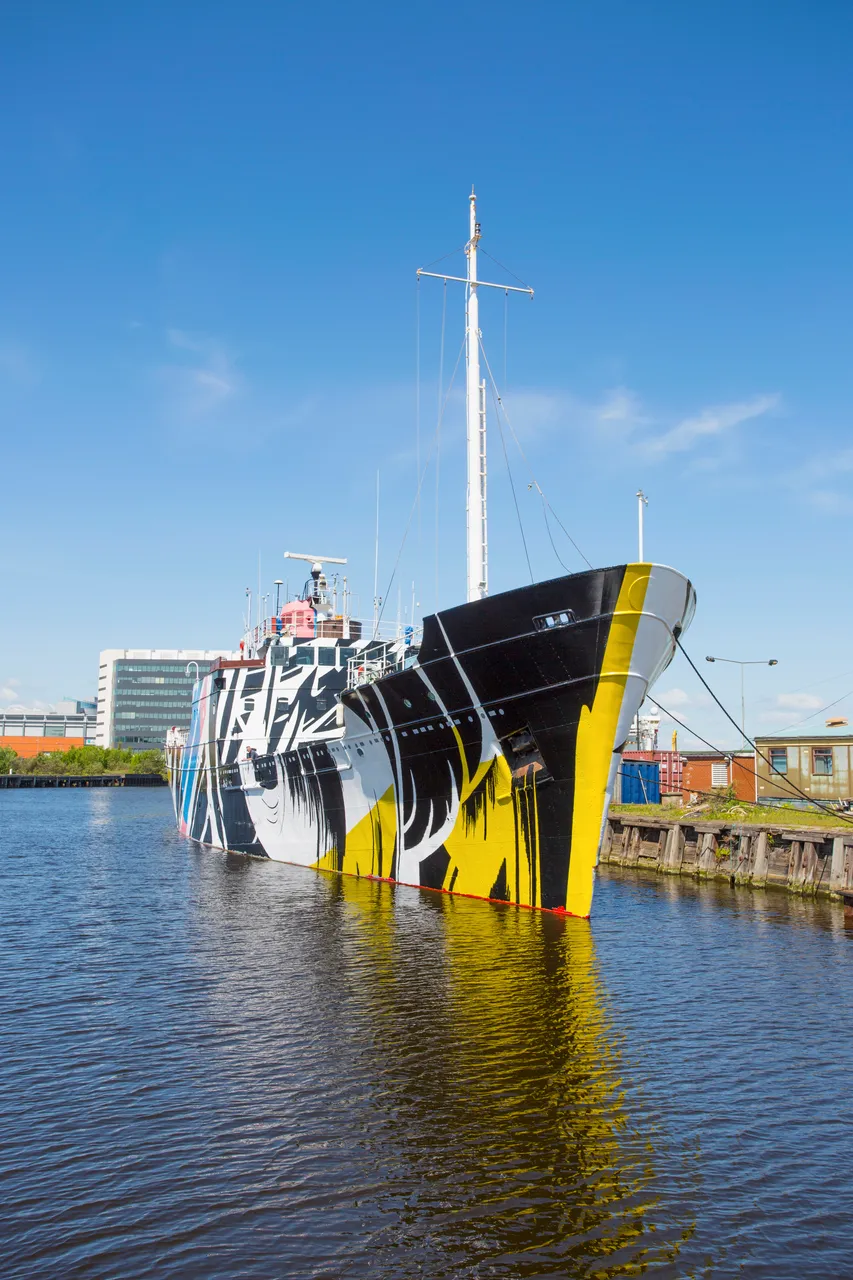 Dazzle ship