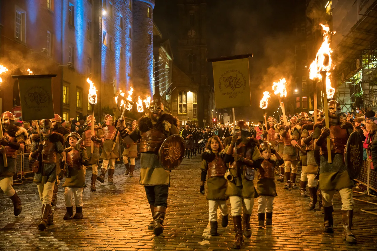 Edinburgh Torchlight Procession