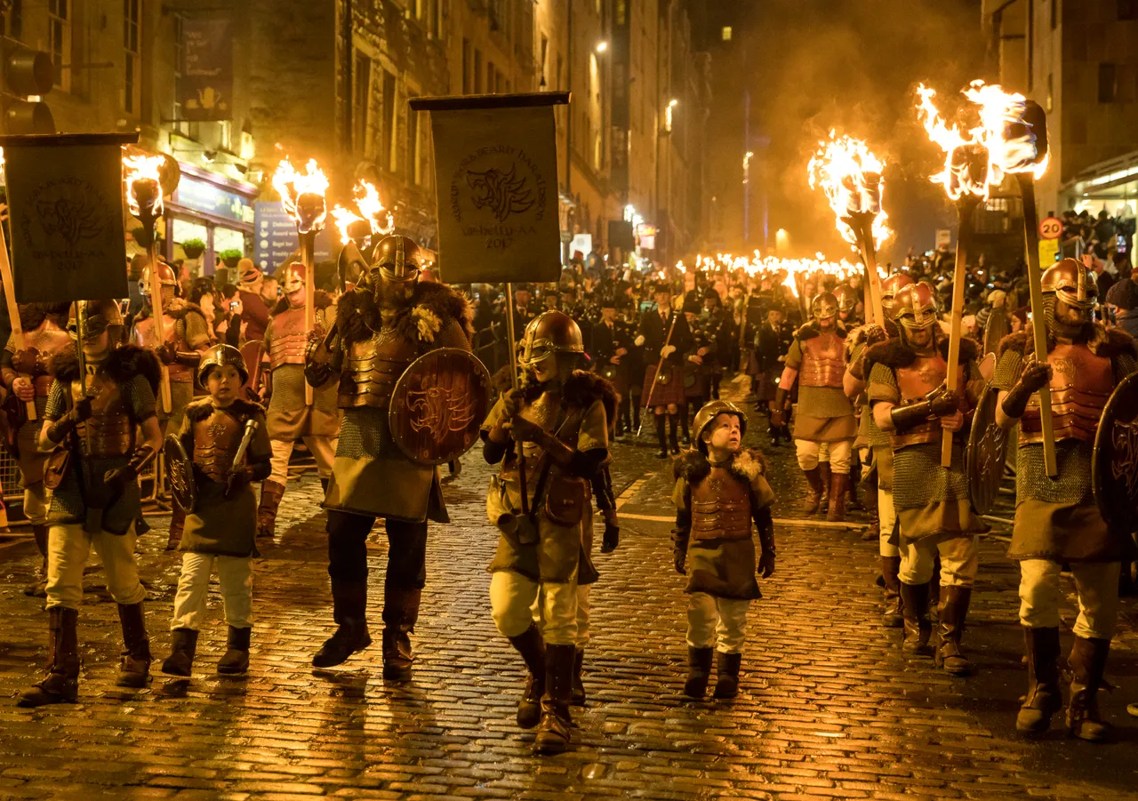 Edinburgh Torchlight Procession